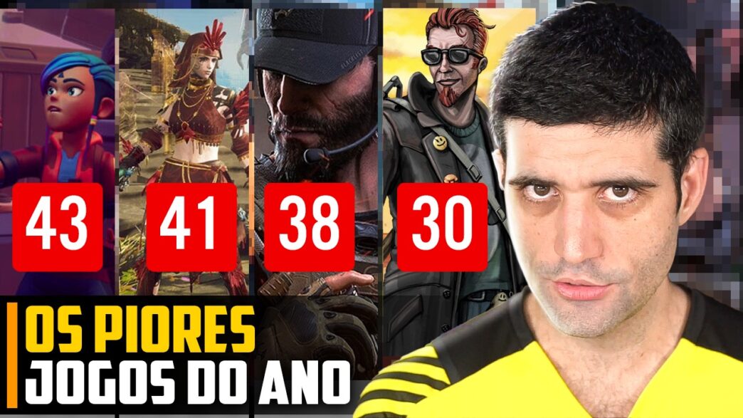 Piores jogos do ano Gameplayrj