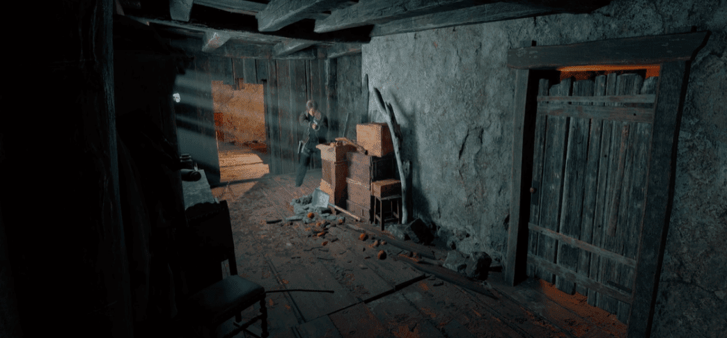 Resident Evil 4 camera fixa