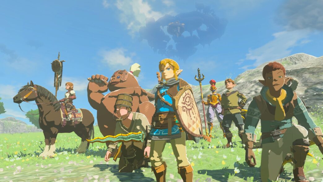 Switch Zelda Tears of the Kingdom/ Game developers choice awards