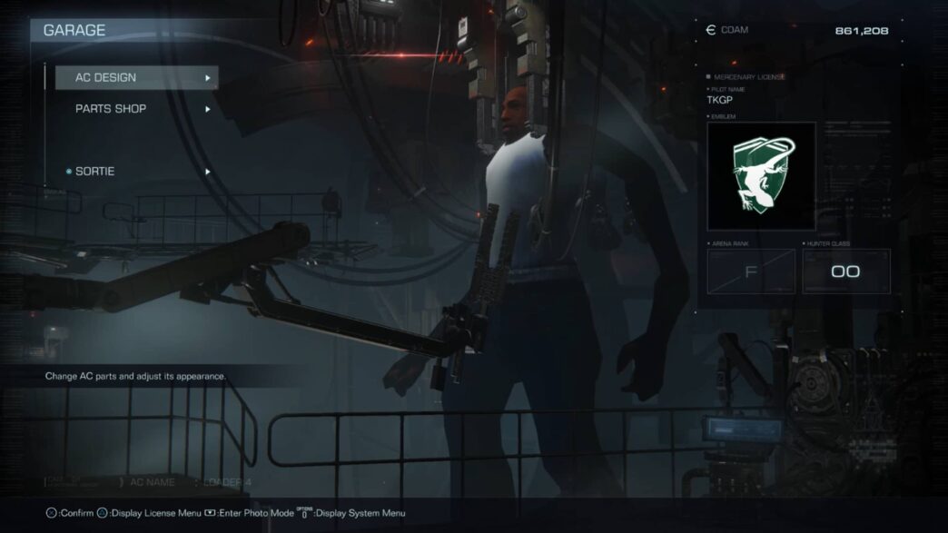 GTA San Andreas - Armored Core 6