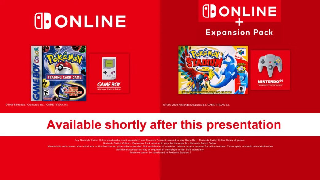 Pokémon Switch Online