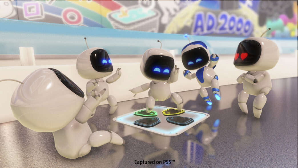 Astro Bot novo registro PlayStation