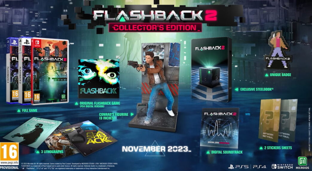Flashback 2 gamescom 2023 novo trailer