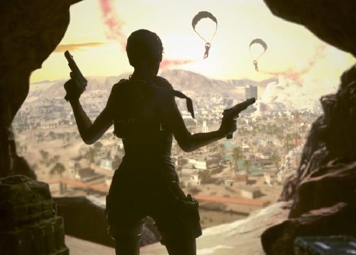 Lara Croft Call of Duty crossover