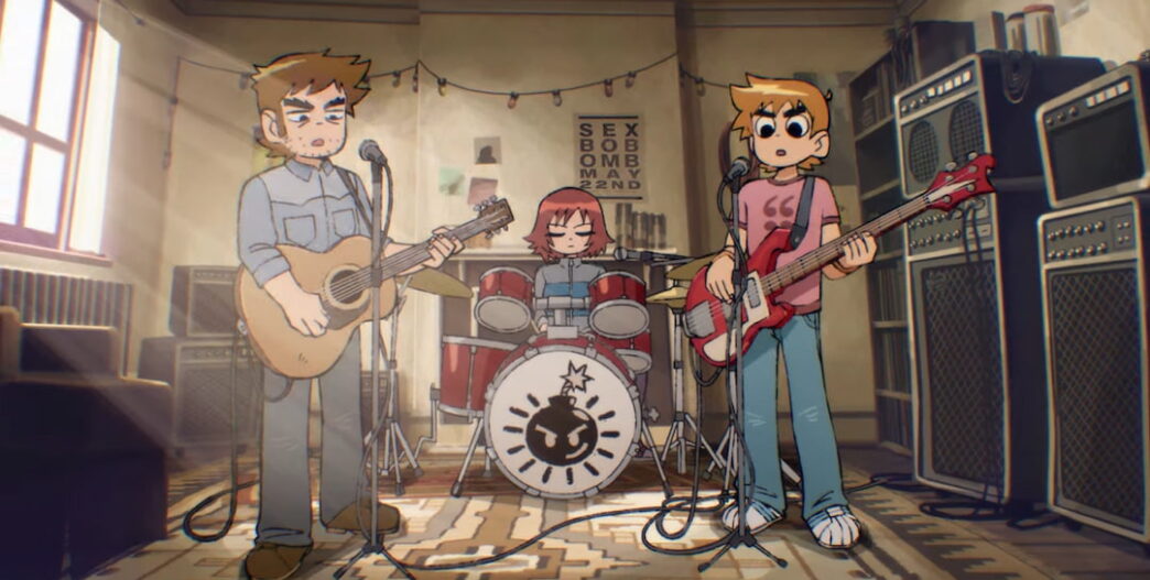 Scott Pilgrim anime trailer data netflix