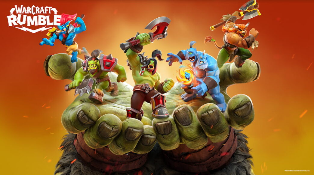 Warcraft Rumble lançamento na BlizzCon 2023
