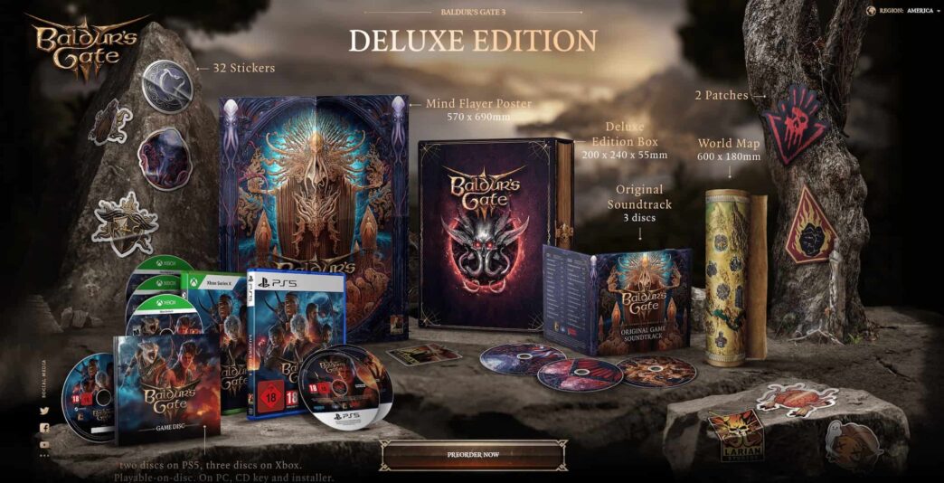 Baldur's Gate 3 edição de colecionador