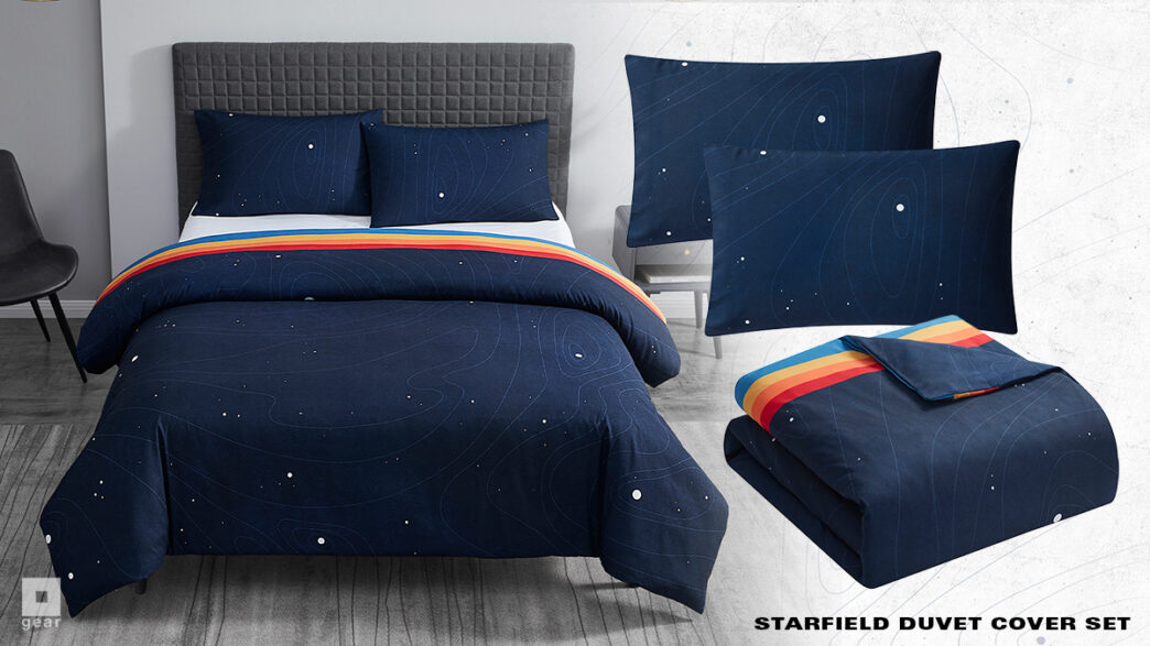 Starfield fronha edredom