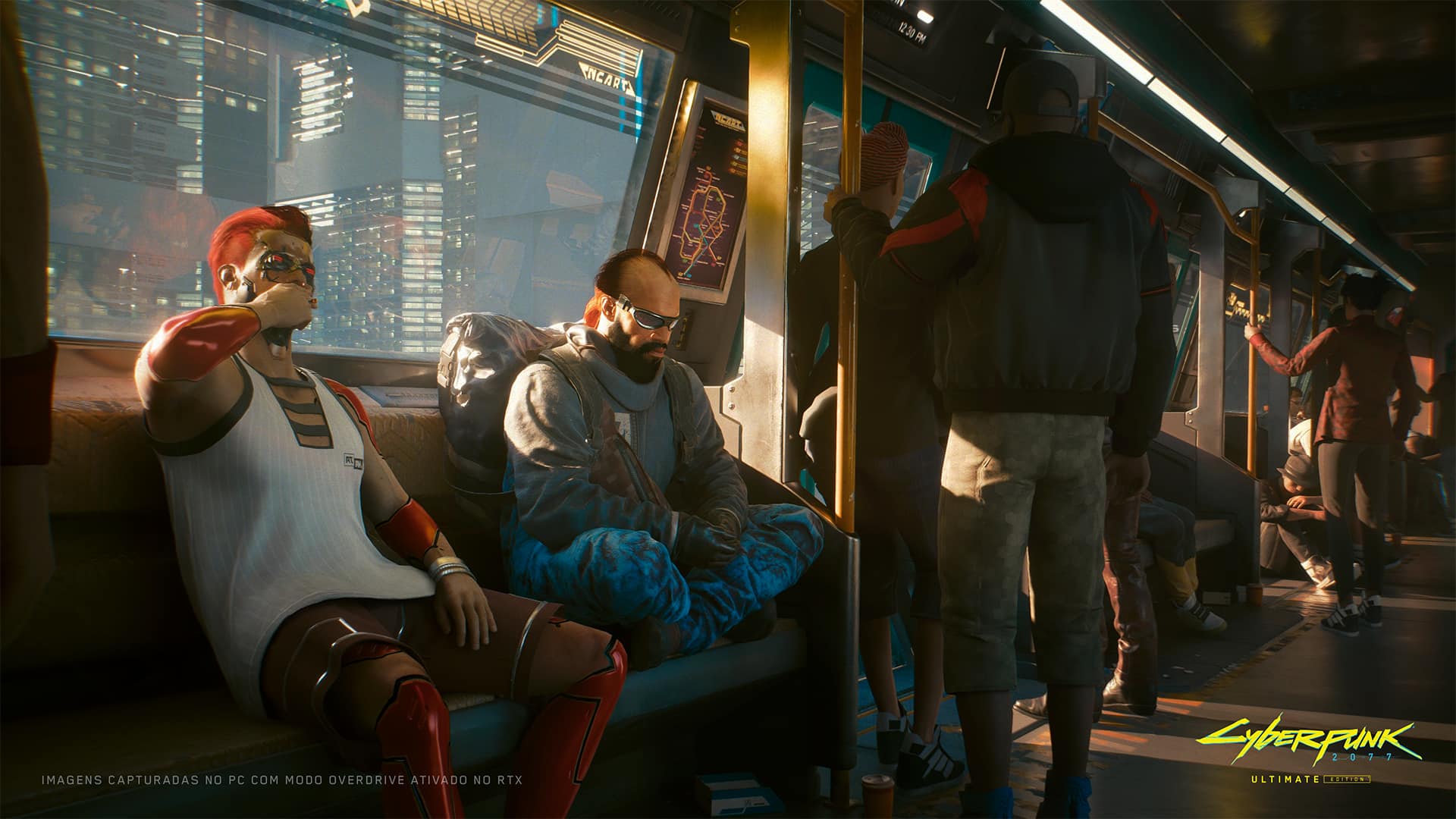 Switch 2 Cyberpunk 2077 metrô