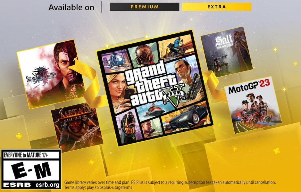 PS Plus Extra e Deluxe jogos dezembro 2023