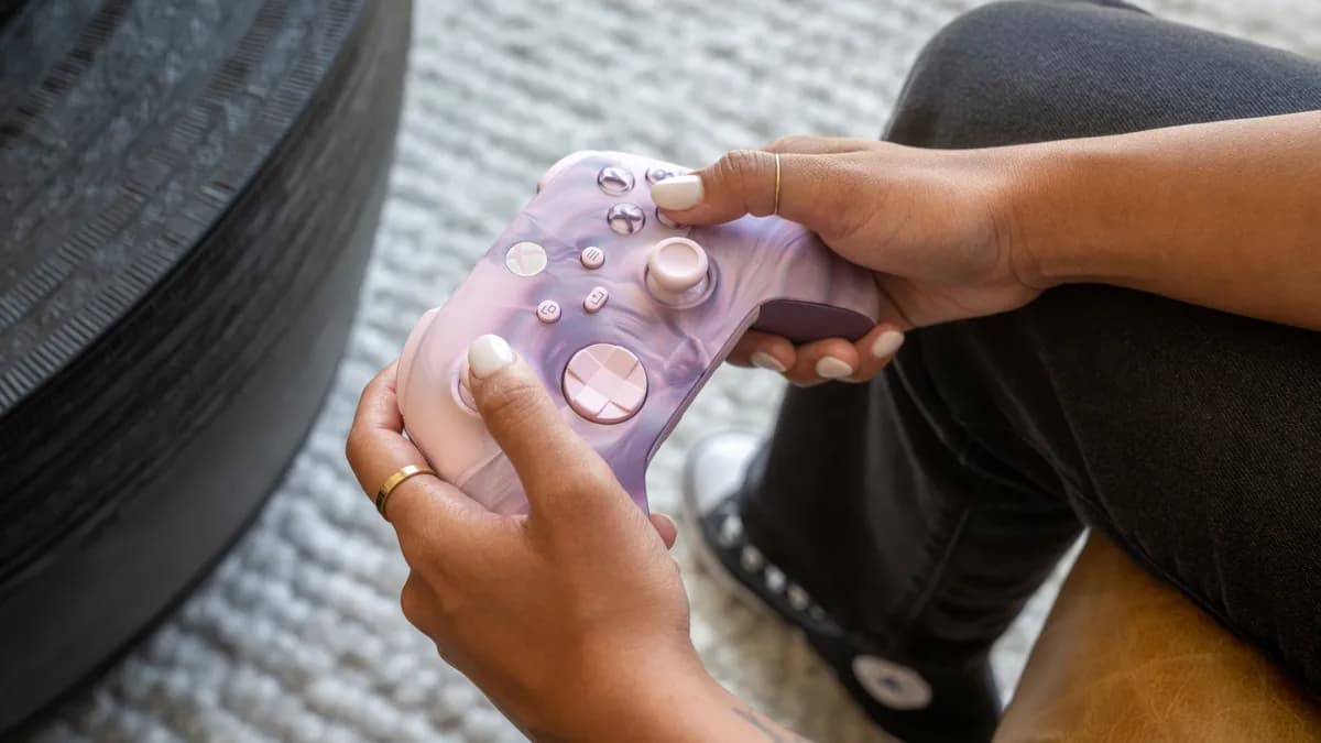Microsoft Controle Sem Fio Xbox Microsoft – Dream Vapor Special Edition