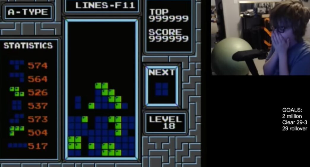 Tetris primeiro zerado