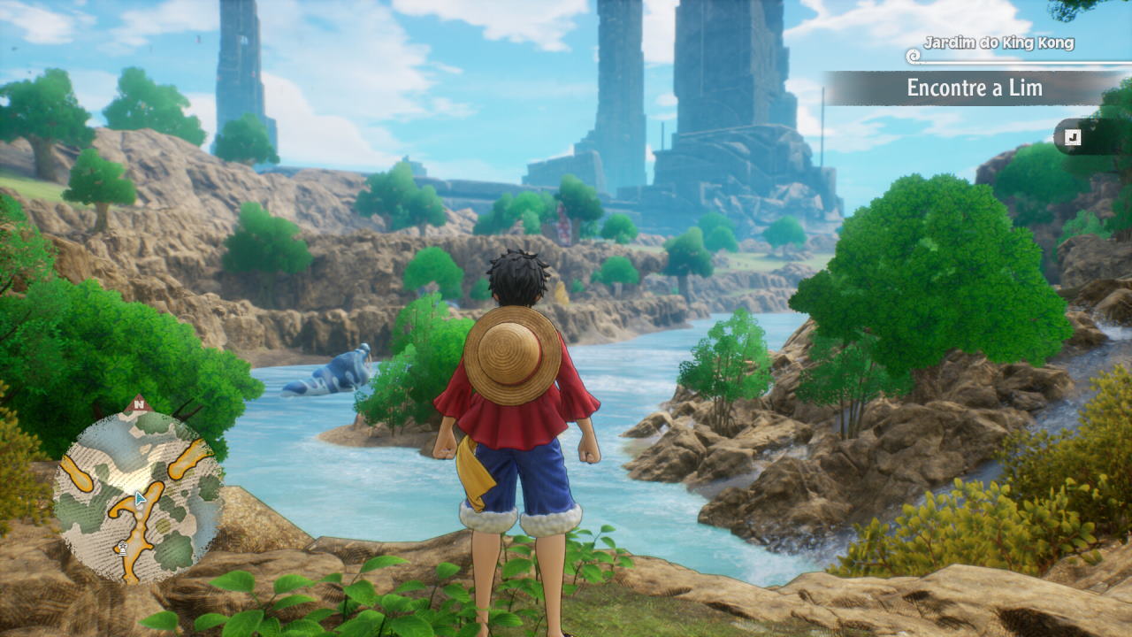 Bandai Namco One Piece Odyssey - um dos jogos com desconto na Nuuvem