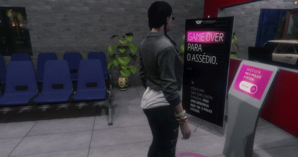 GTA RP delegacia mulher