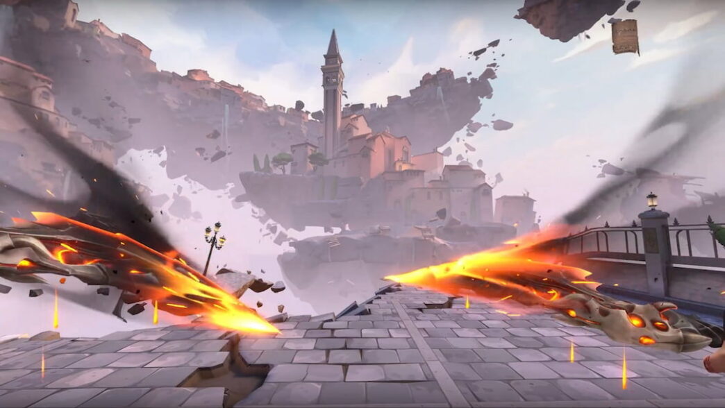 Valorant lâminas estilo God of War