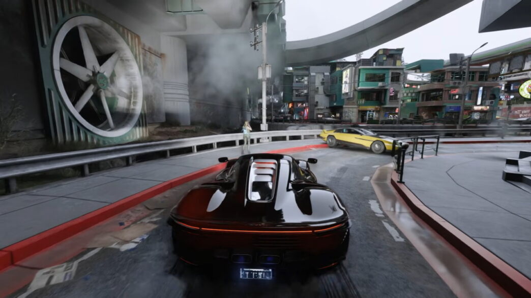 Cyberpunk 2077 com mod ultrarrealista