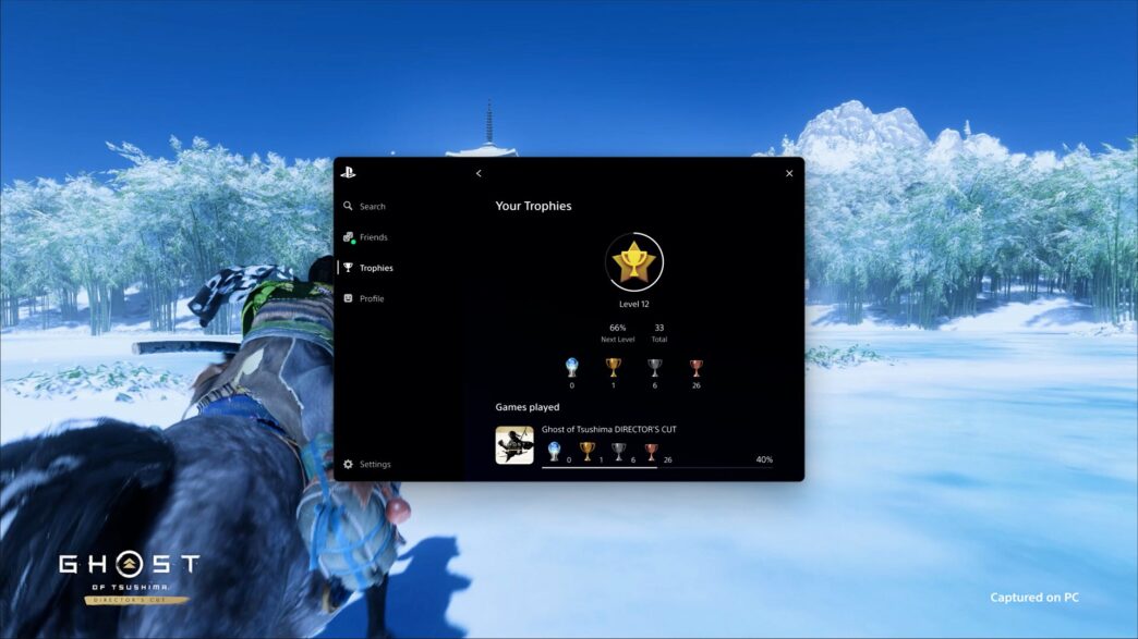 PlayStation Troféus