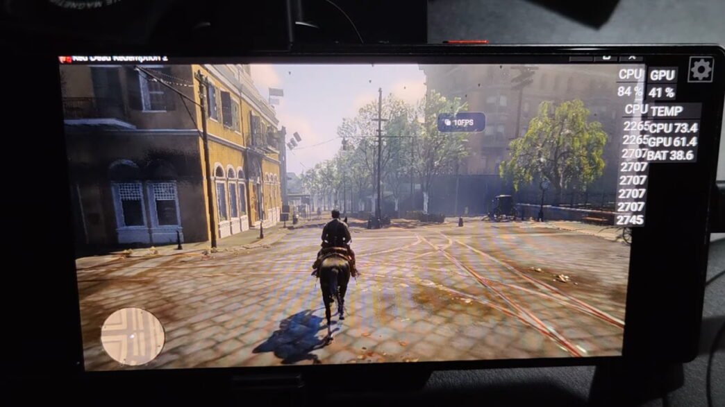 Red Dead Redemption 2 rodando em celular