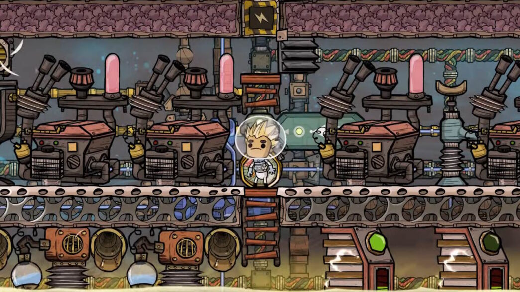 Oxygen Not Included - um dos jogos em promoção na Steam