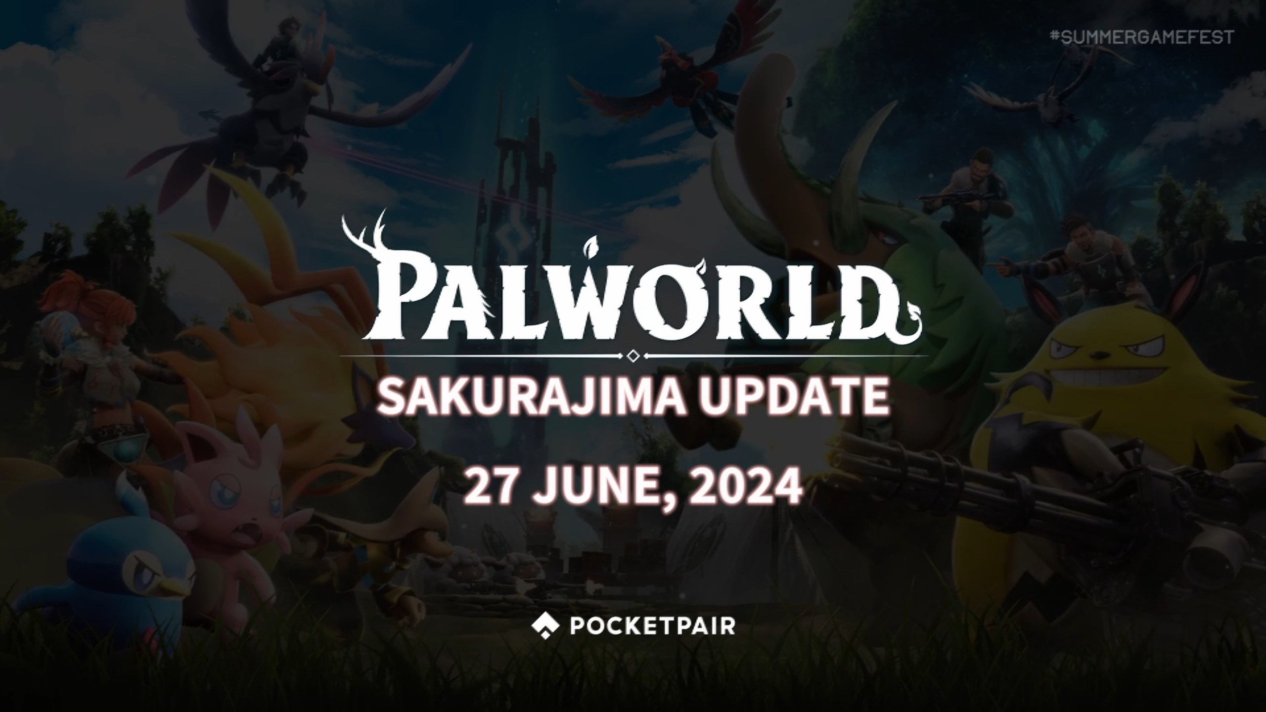 Palworld Palworld Atualização Sakurajima