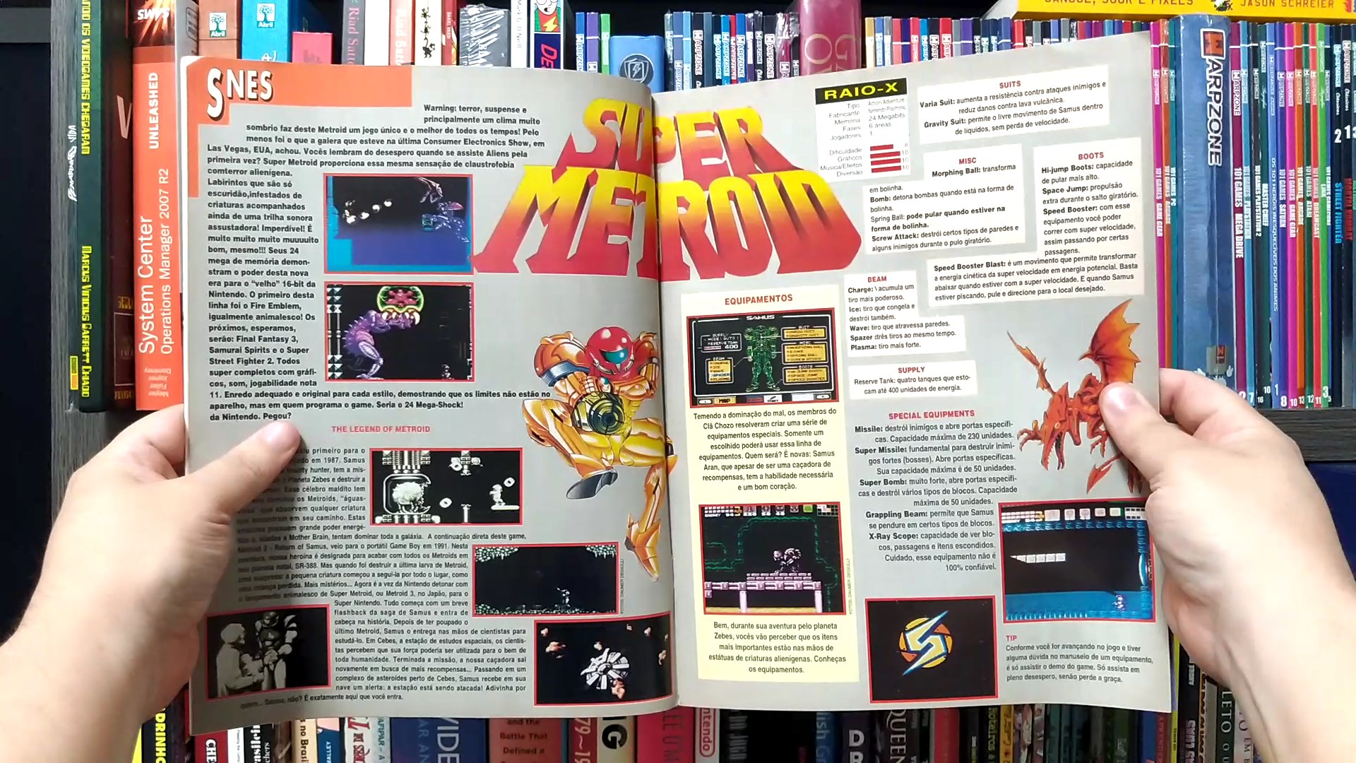 metroid Revista Super Metroid Brasil