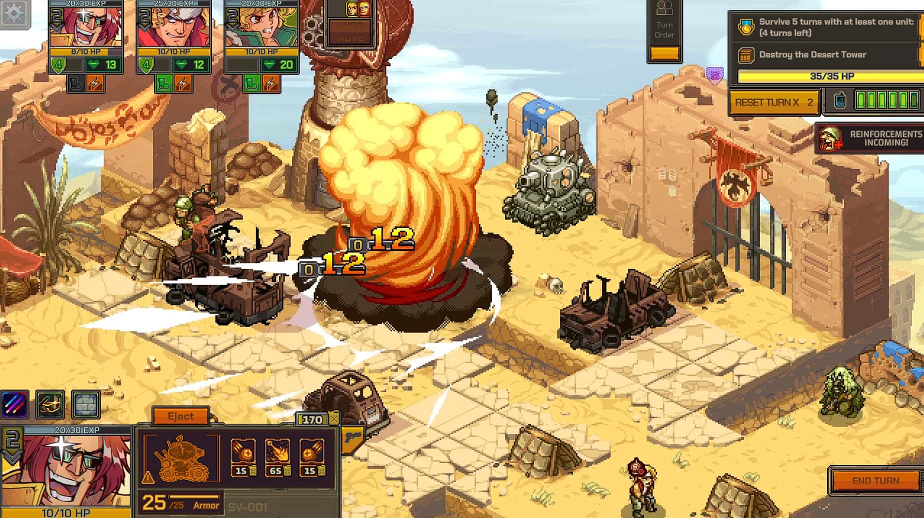 metal slug tactics Metal Slug Tactics
