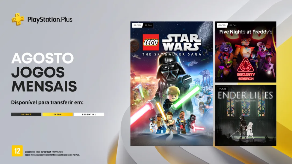 PS Plus PS Plus agosto 2024