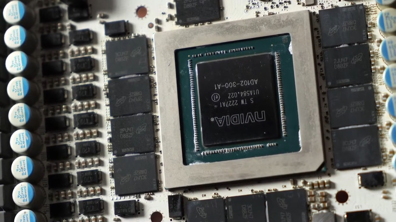 RTX 4090 GPU utilizada na RTX 4090 Super