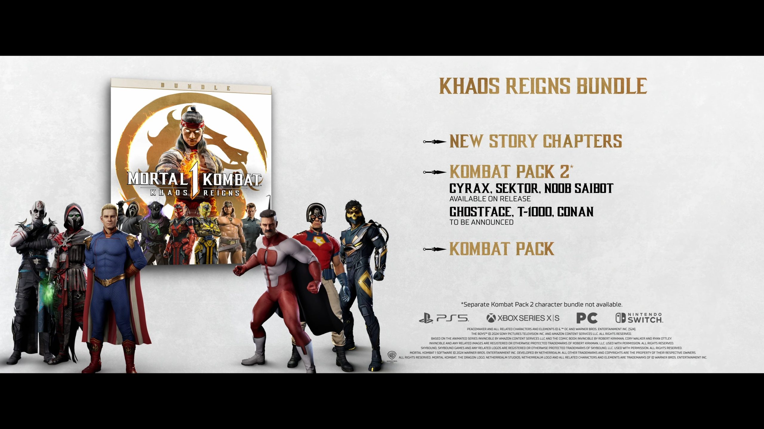 Mortal Kombat 1 Mortal Kombat 1 Khaos Reigns