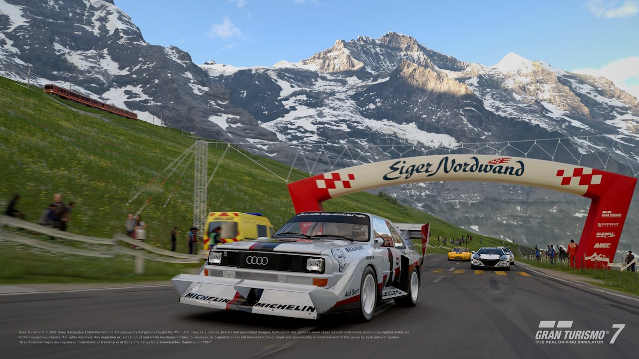 Gran Turismo 7 Gran Turismo 7 - circuito Eiger Nordwand