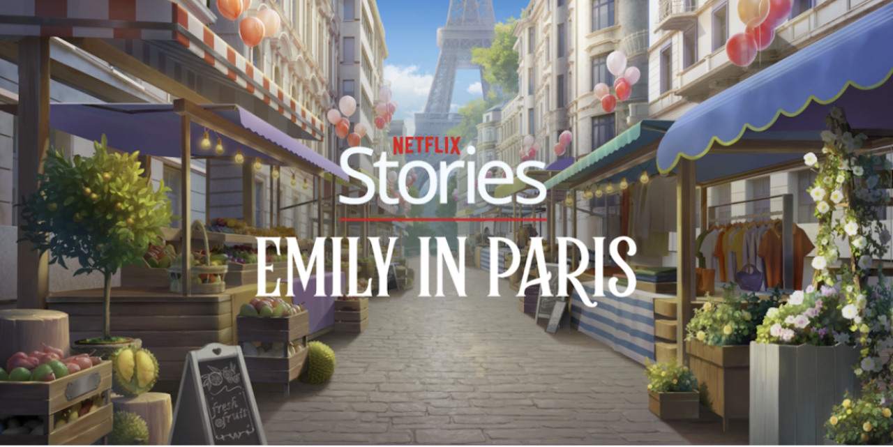 Netflix Histórias Netflix Emily em Paris