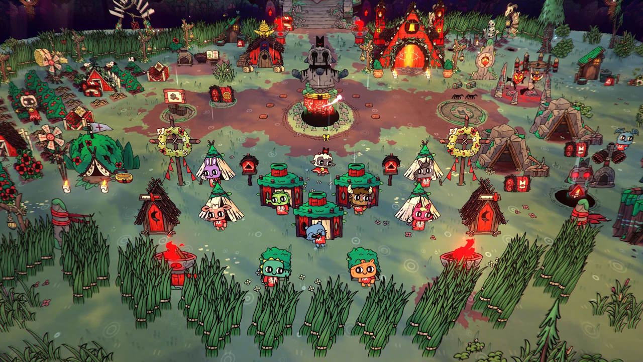 roguelike Cult of the Lamb - Cultuado roguelike em promoção