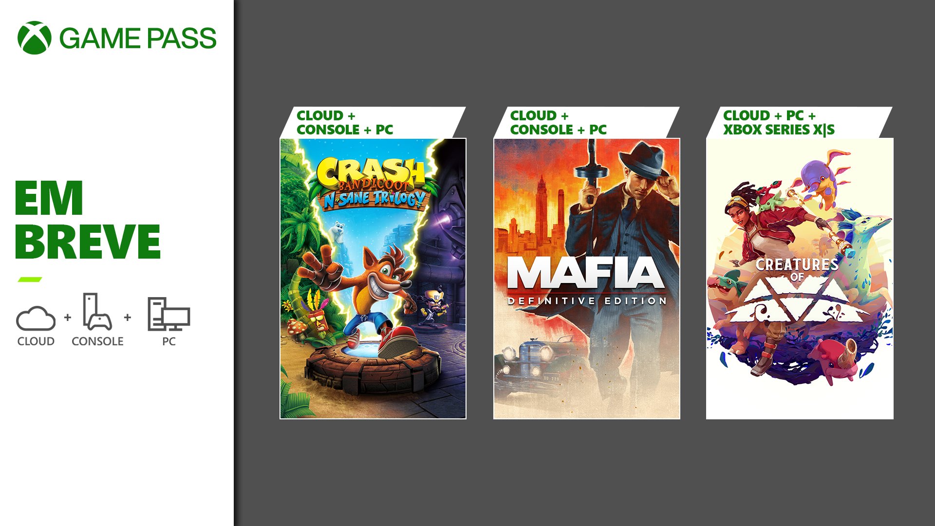 Game Pass Game Pass agosto