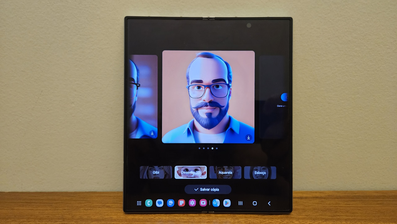 Galaxy Z Fold6 Galaxy Z Fold6 - recurso com IA