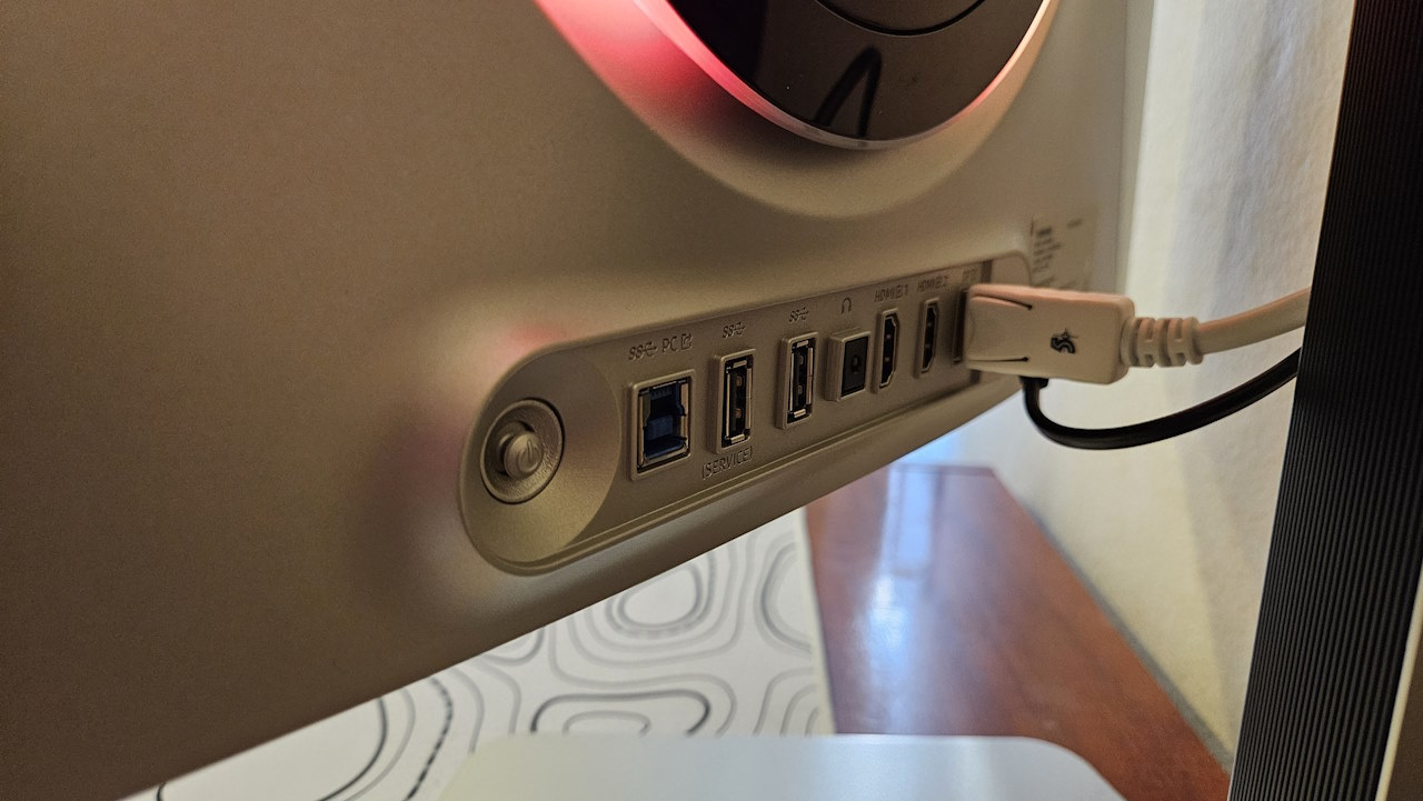 Odyssey OLED G6 Odyssey OLED G6 - conexões