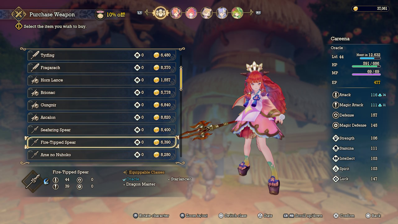 Visions of Mana Visions of Mana - armas