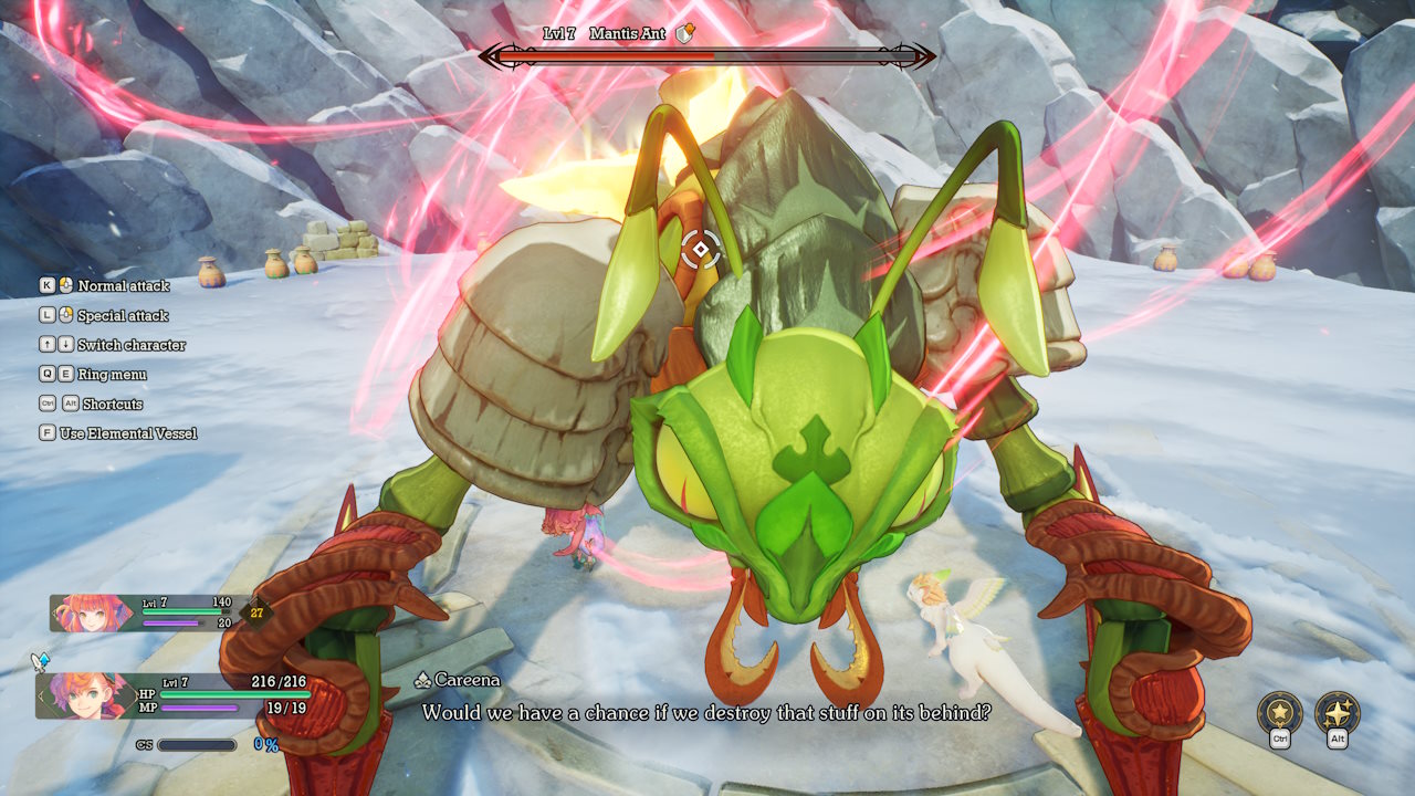 Visions of Mana Visions of Mana - um dos chefes do jogo