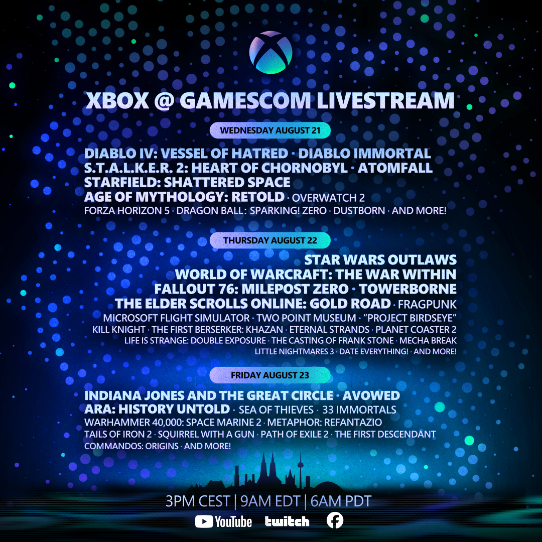 Xbox Gamescom 2024 Xbox