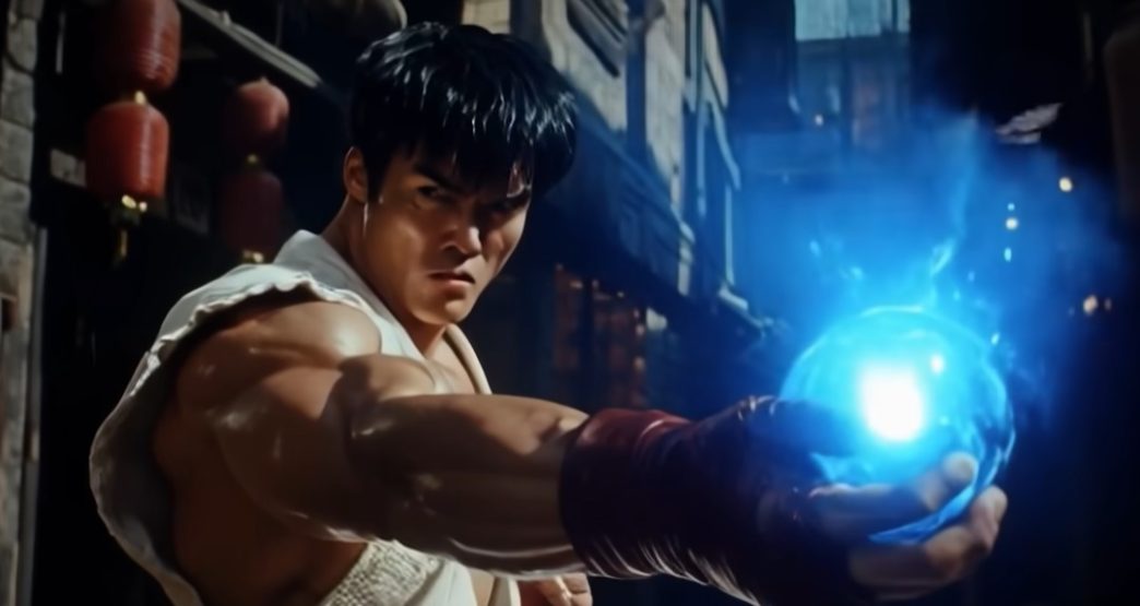 Street Fighter trailer IA anos 1950 filme