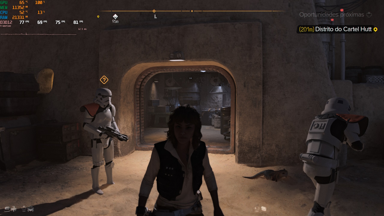 AMD Radeon RX 7700 XT AMD Radeon RX 7700 XT - Star Wars Outlaws