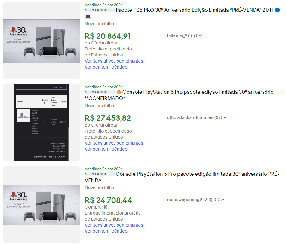 PS5 Pro PS5 Pro ebay