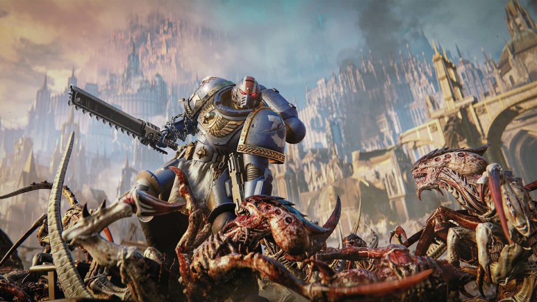 Warhammer 40000 Space Marine 2 - um dos jogos a serem lançados nesta semana