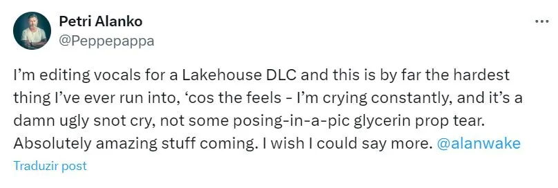 Alan Wake 2 Alan Wake 2 DLC The Lake House