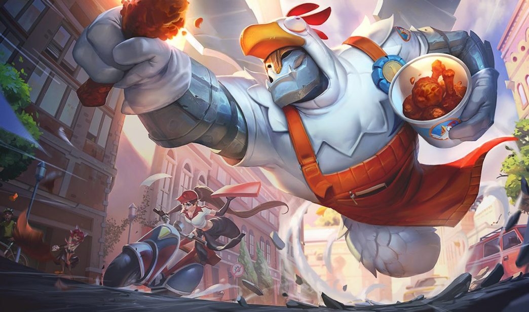 Frangalio - skin em promoção no League of Legends