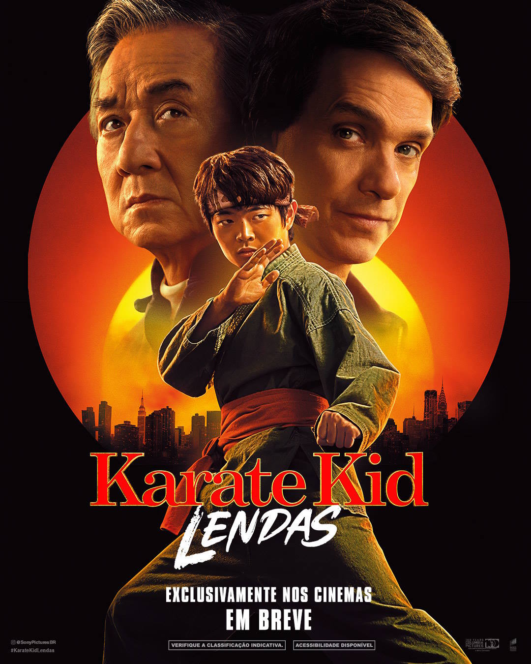 Karate Kid Karate Kid Lendas - pôster para o Brasil