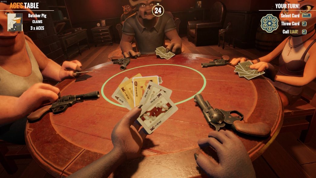 Liar's Bar - jogo de cartas em boteco online (2)
