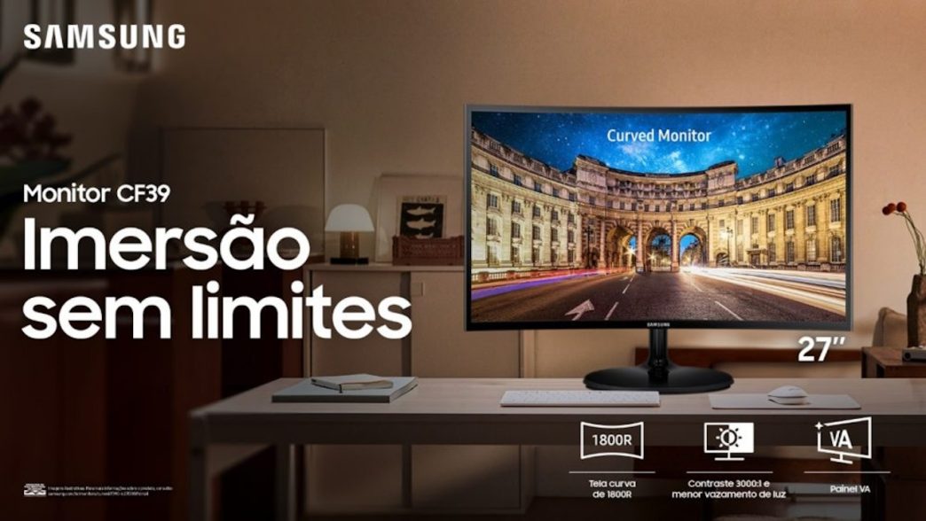 Monitor Curvo CF39 - Samsung (2)