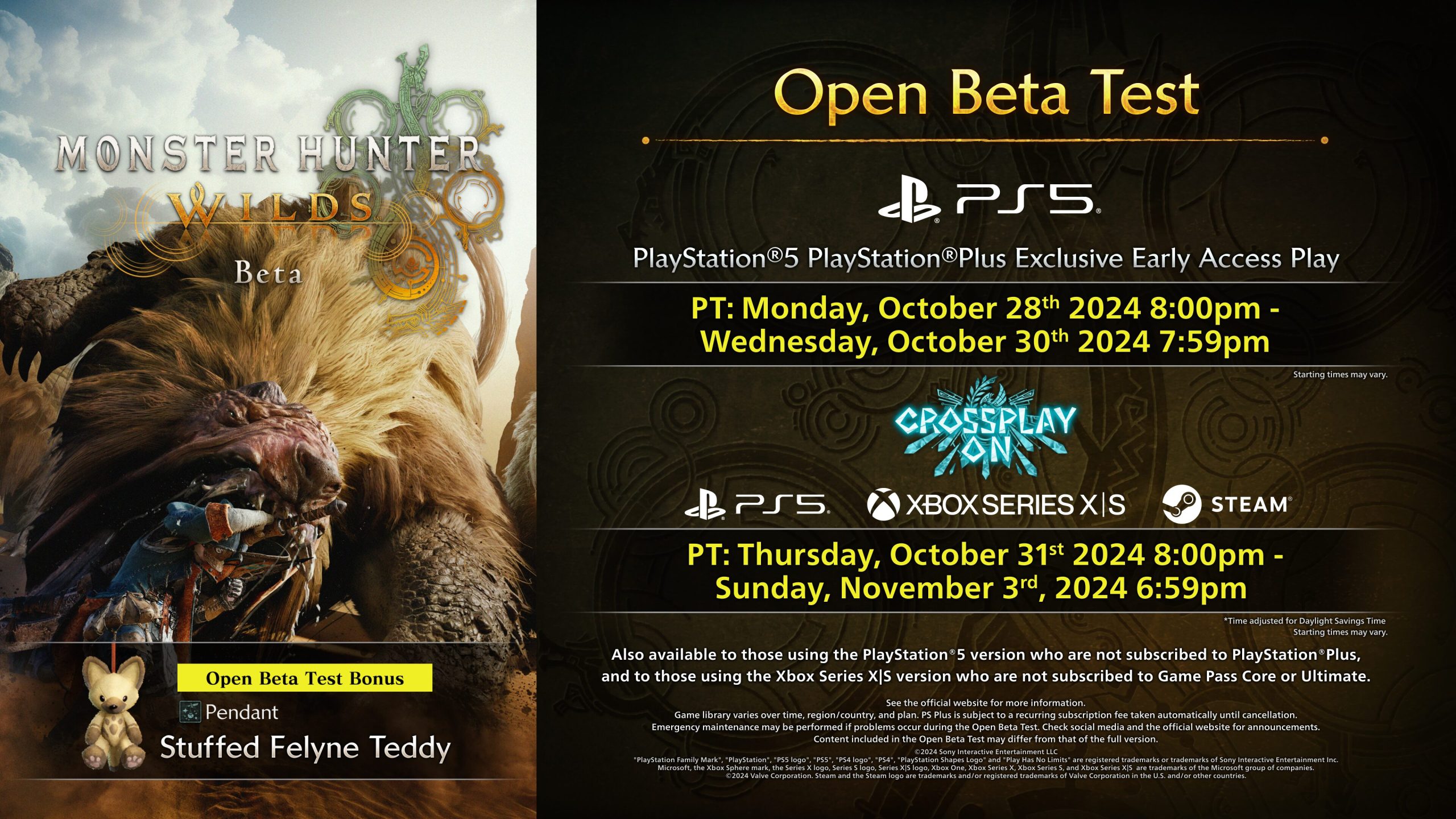 Monster Hunter Wilds Monster Hunter Wilds Beta