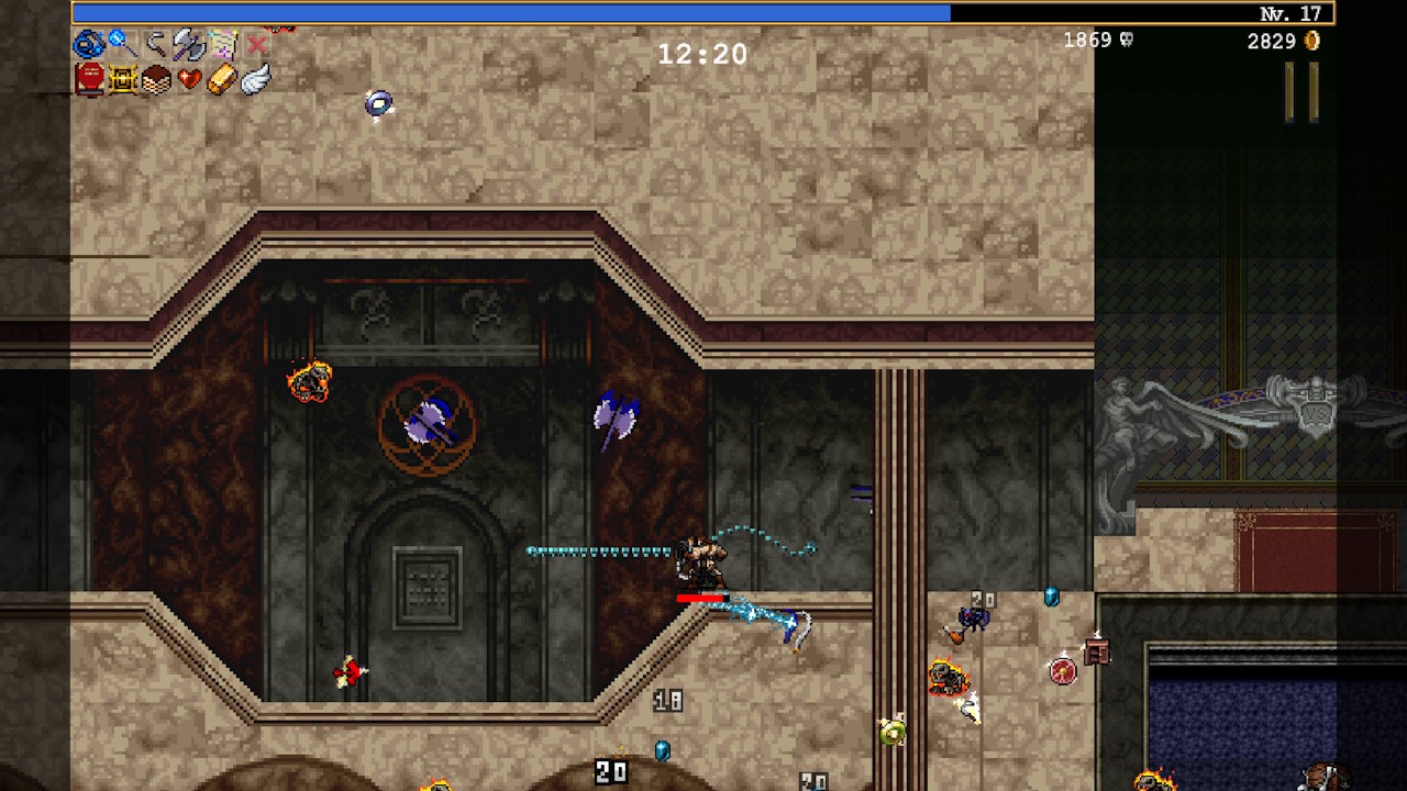 Ode to Castlevania Ode to Castlevania muda perspectiva de Vampire Survivors