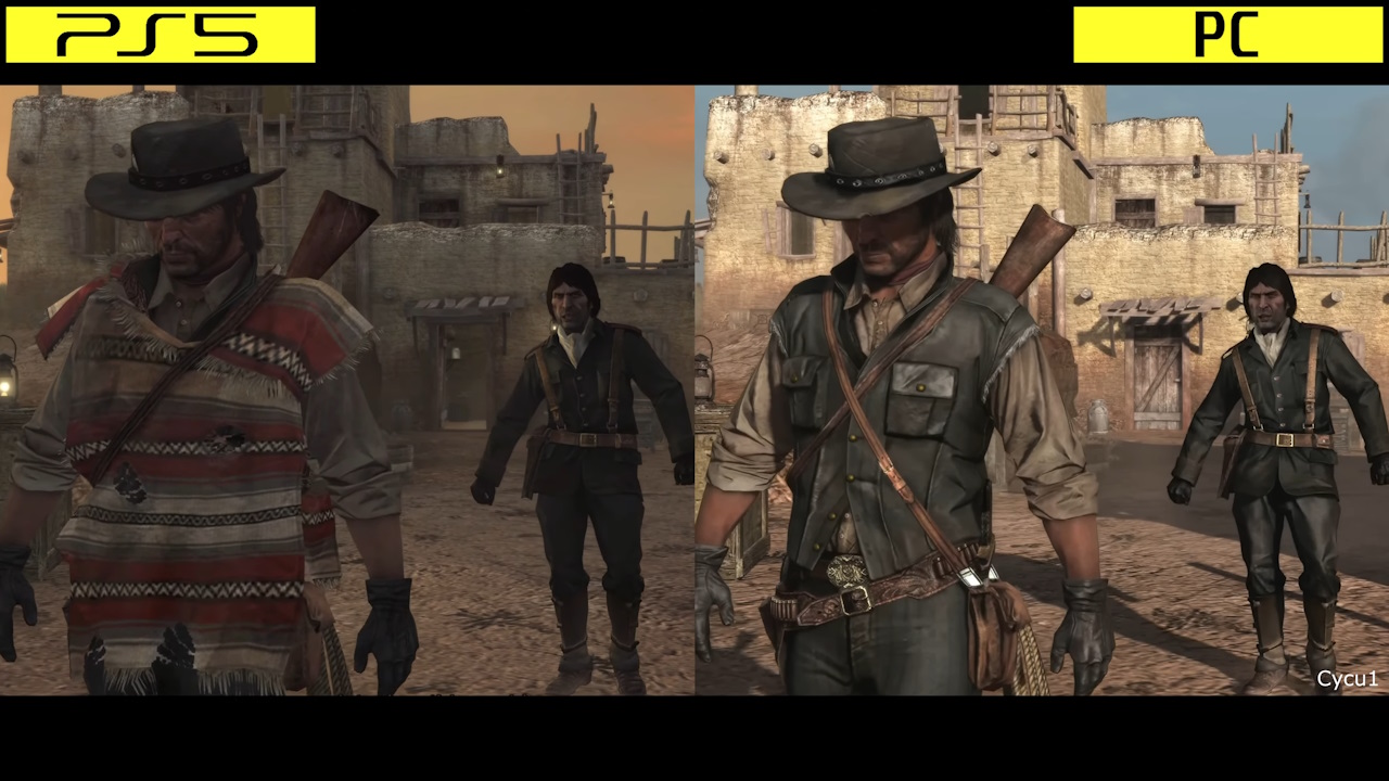 red dead redemption Red Dead Redemption PS5 vs PC (2)